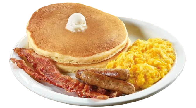 55+ Scrambled Eggs & Cheddar Breakfast