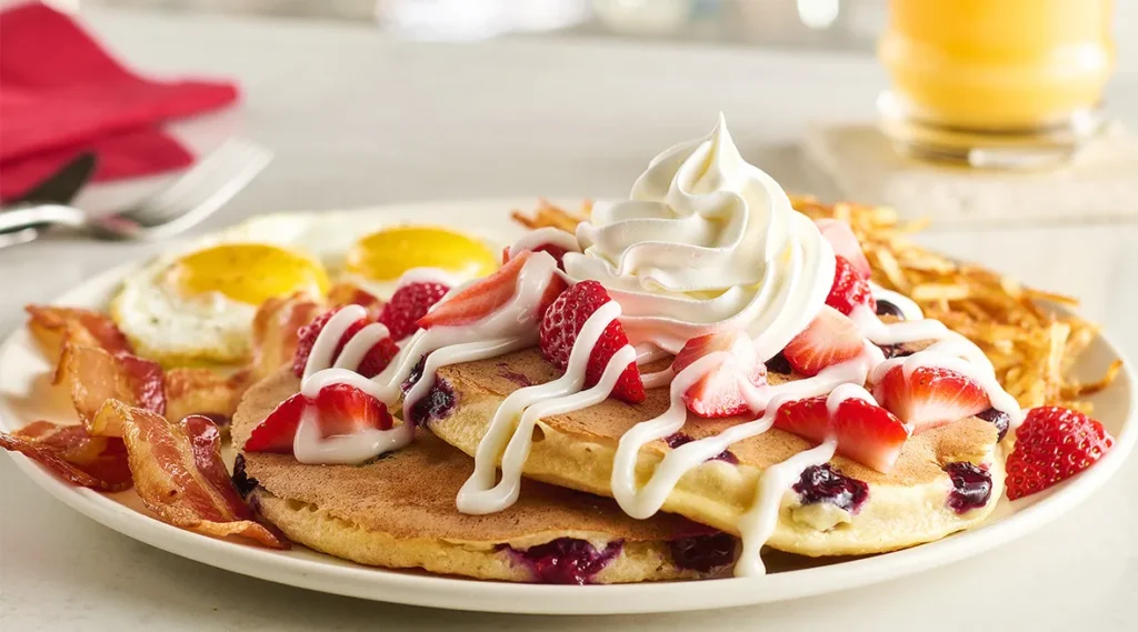 Red, White and Berry Pancake Slam